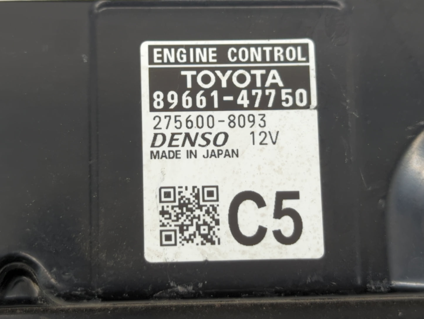 2017-2020 Toyota Prius Prime PCM Engine Control Computer ECU ECM PCU OEM P/N:89661-47750 Fits Fits 2017 2018 2019 2020 OEM U