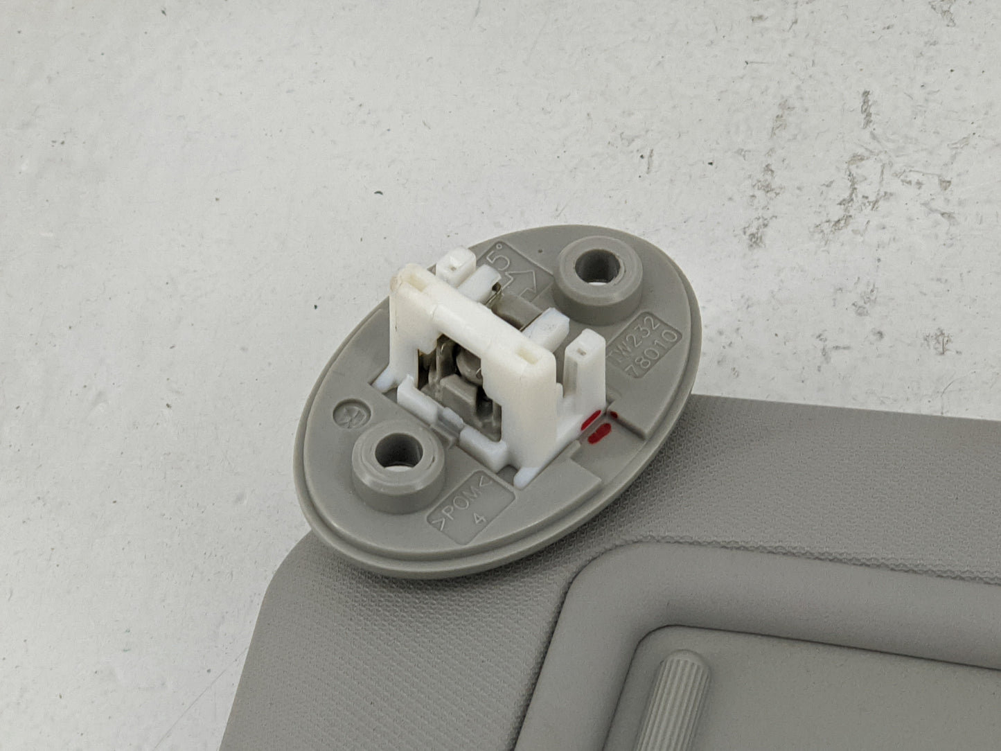 2013-2018 Toyota Rav4 Sun Visor Shade Replacement Driver Left Mirror Fits Fits 2013 2014 2015 2016 2017 2018 OEM Used Auto P