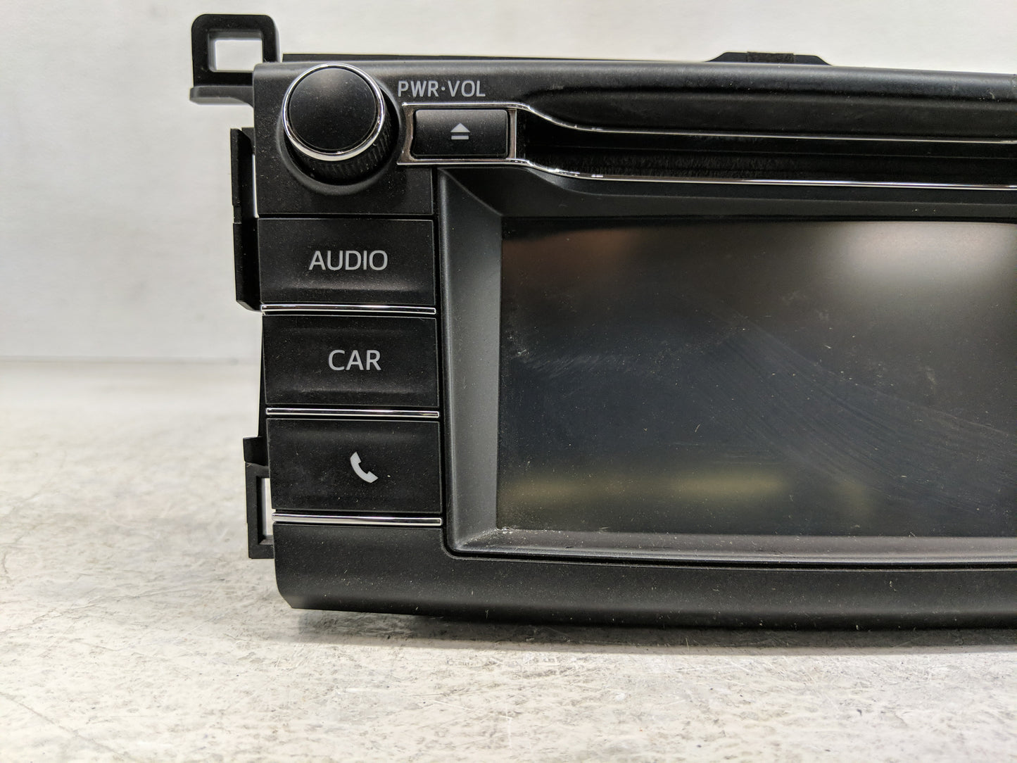2017 Toyota Rav4 Radio AM FM Cd Player Receiver Replacement P/N:86140-0R170 Fits OEM Used Auto Parts - Oemusedautoparts1.com