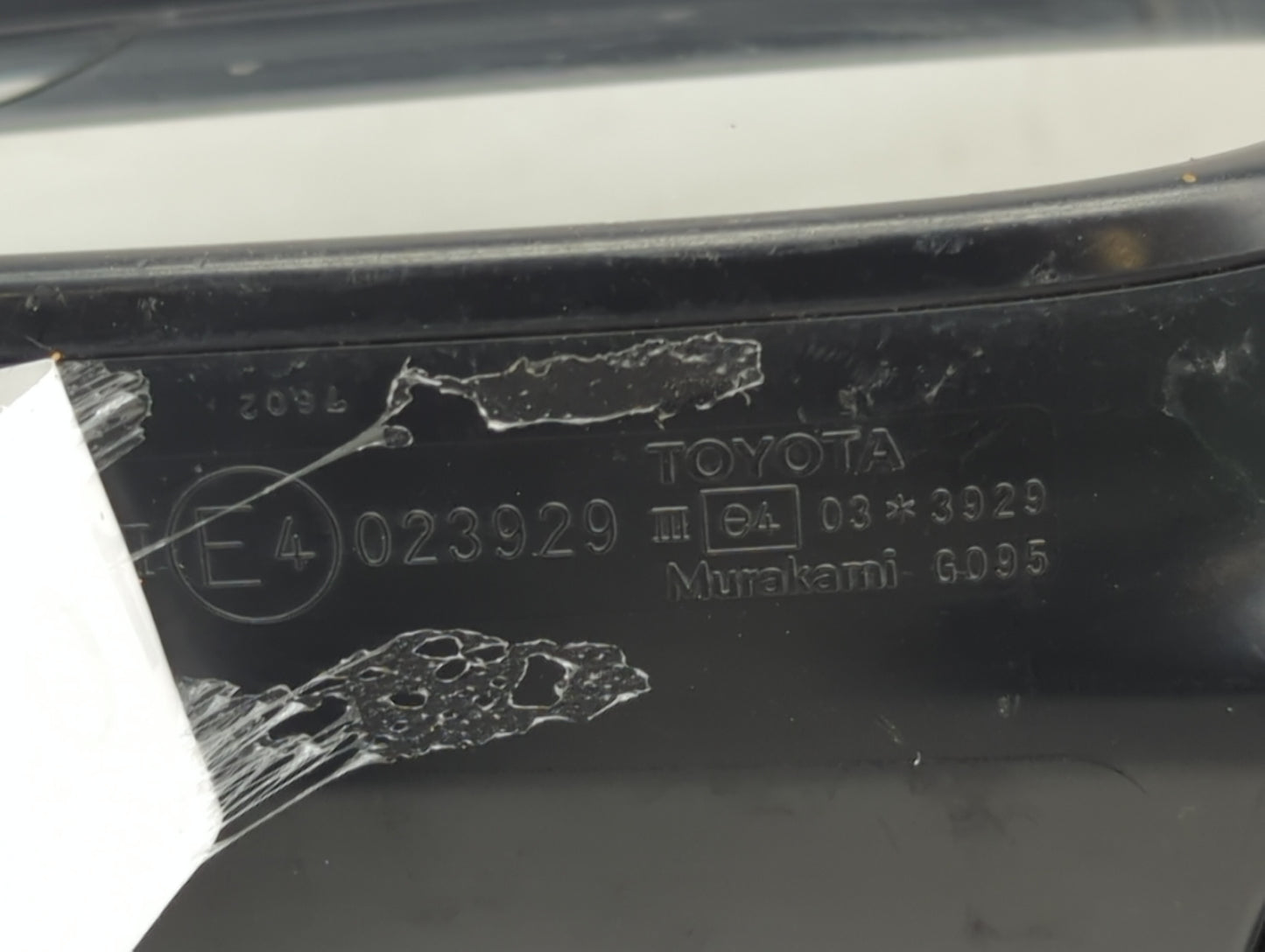 2016-2018 Toyota Rav4 Driver Side View Mirror - Left Door Mirror OEM Used - Oemusedautoparts1.com