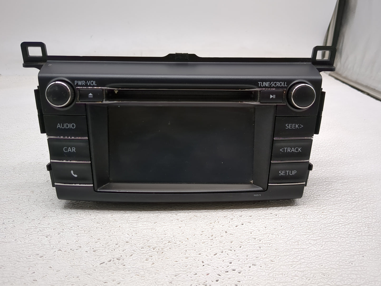 2016-2018 Toyota Rav4 Radio AM FM Cd Player Receiver Replacement P/N:86140-42110 Fits Fits 2016 2017 2018 OEM Used Auto Part
