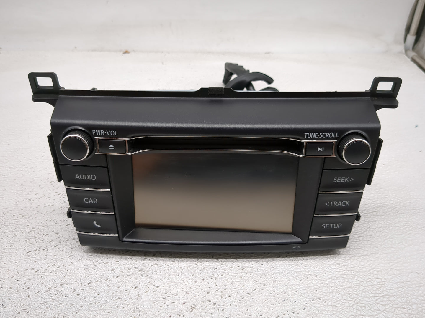 2016-2018 Toyota Rav4 Radio AM FM Cd Player Receiver Replacement P/N:86140-42110 Fits Fits 2016 2017 2018 OEM Used Auto Part
