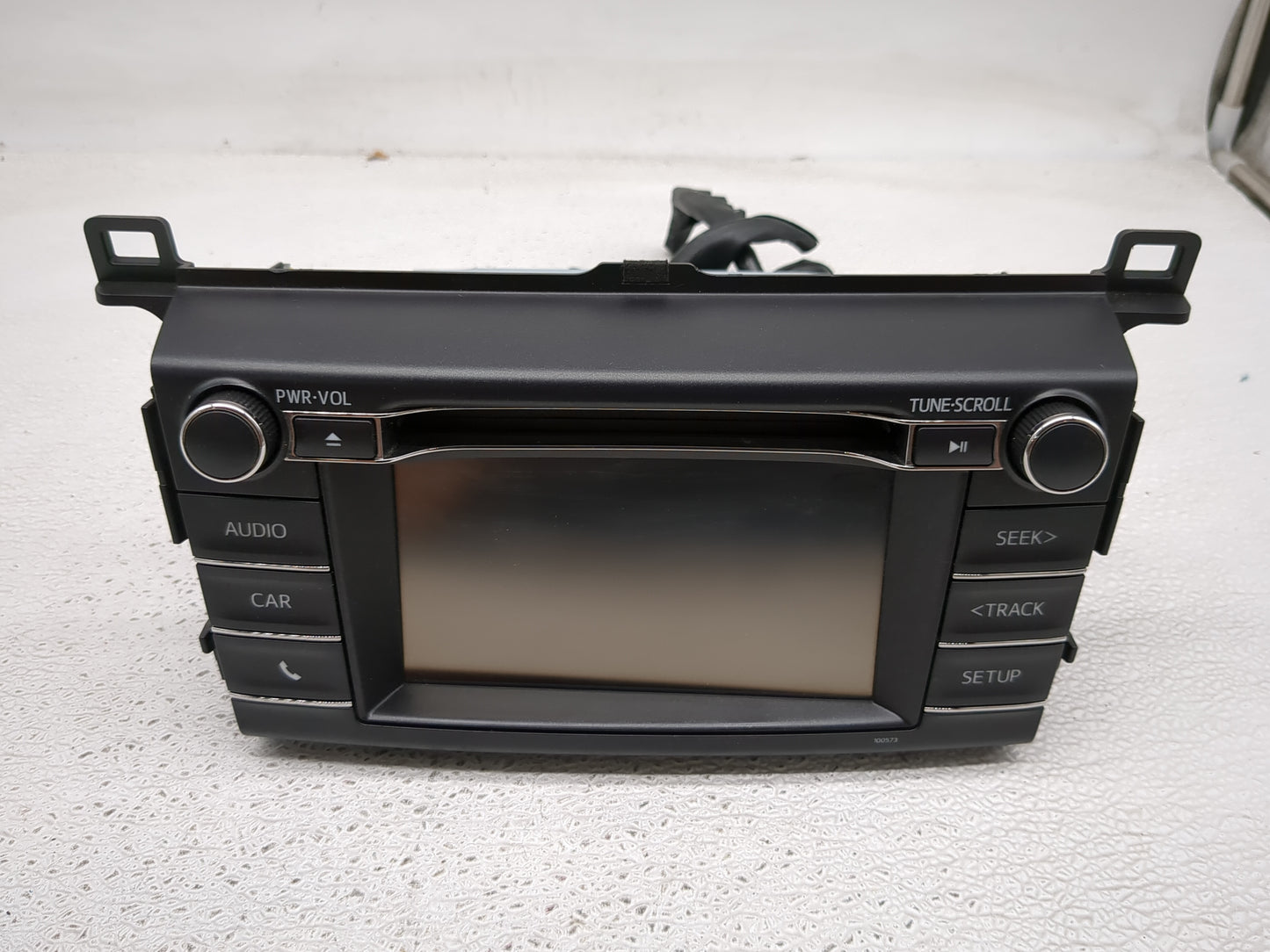 2016-2018 Toyota Rav4 Radio AM FM Cd Player Receiver Replacement P/N:86140-42110 Fits Fits 2016 2017 2018 OEM Used Auto Part