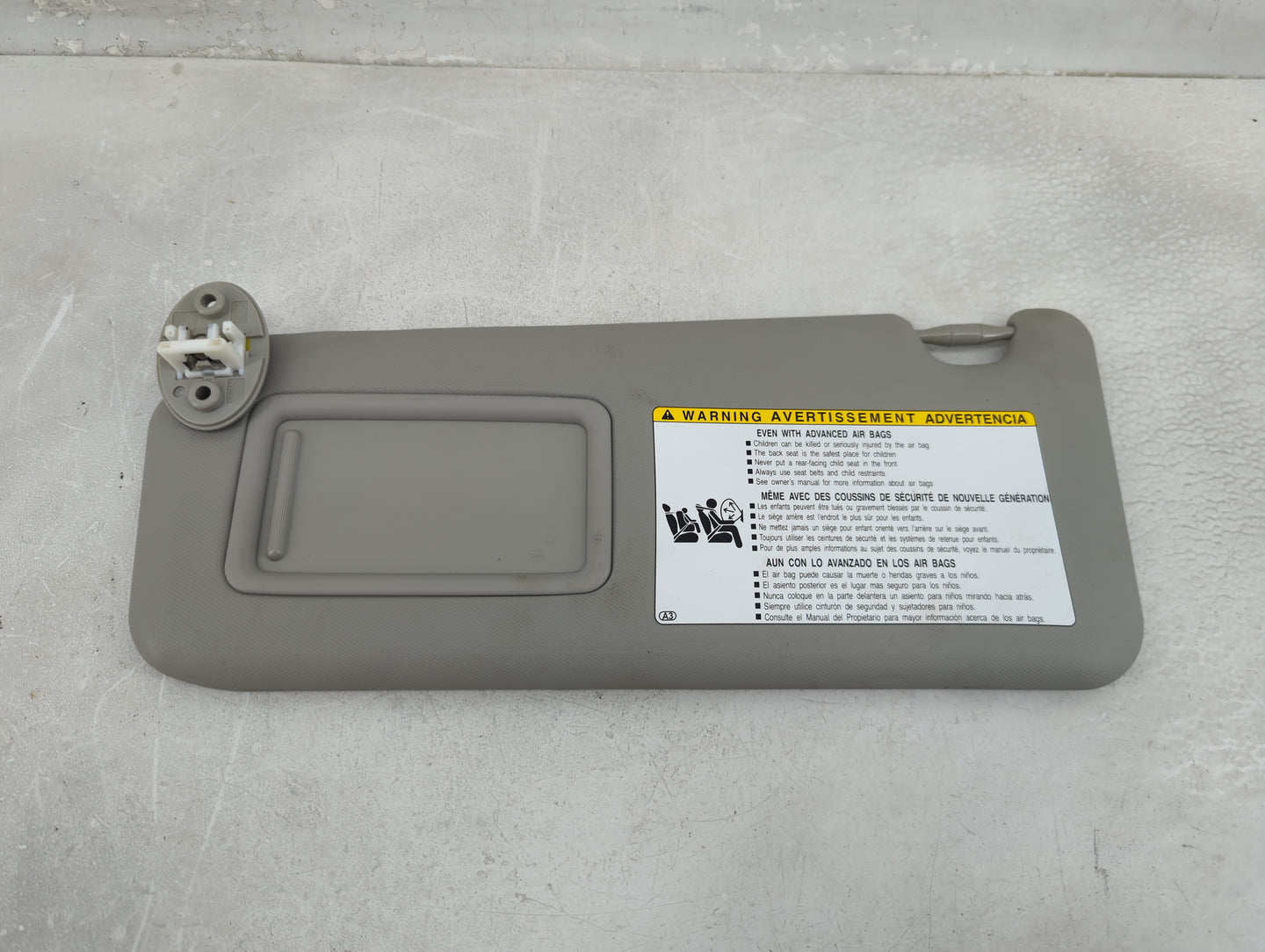 2013-2018 Toyota Rav4 Sun Visor Shade Replacement Driver Left Mirror Fits Fits 2013 2014 2015 2016 2017 2018 OEM Used Auto P