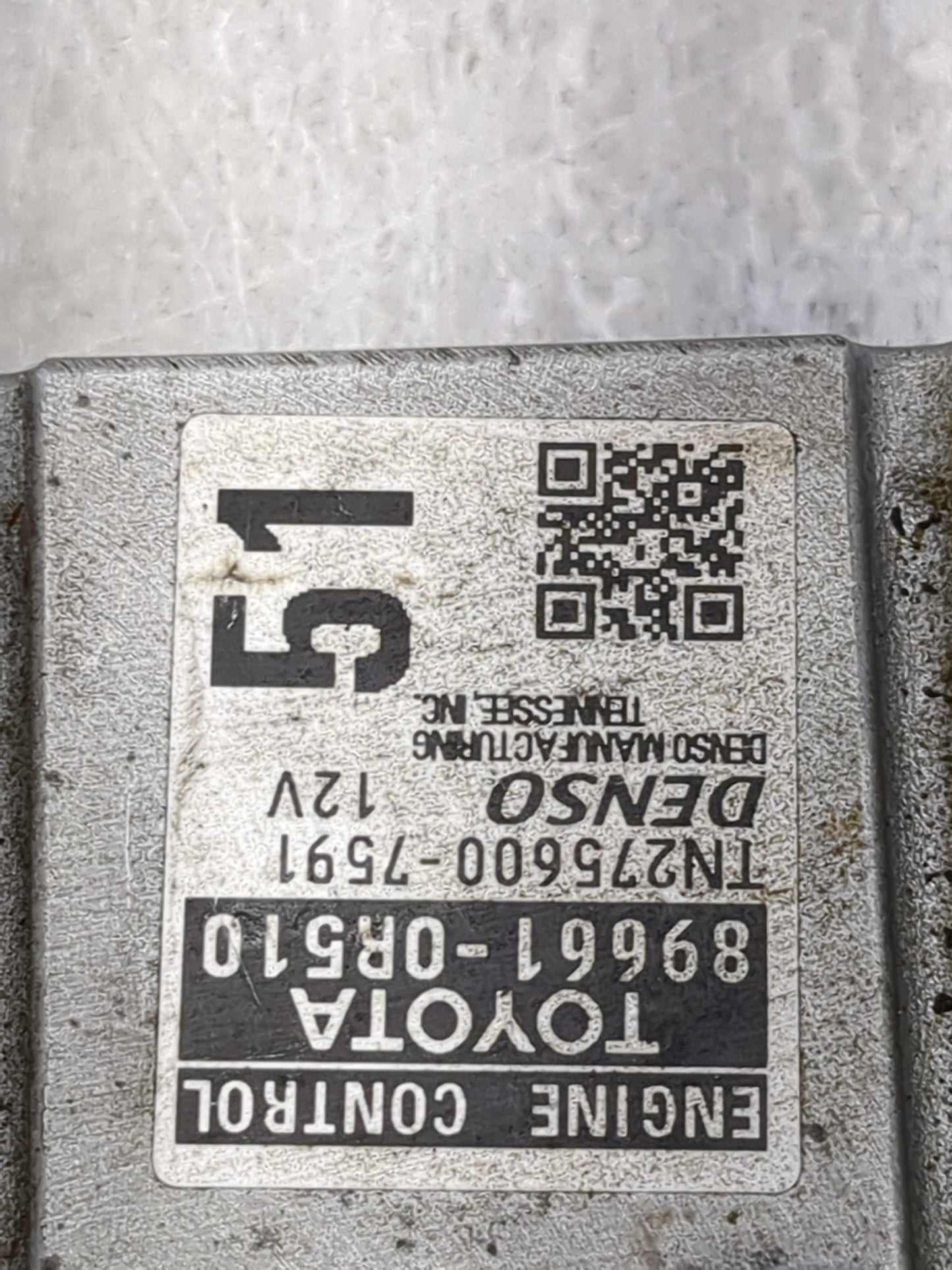 2016-2018 Toyota Rav4 PCM Engine Control Computer ECU ECM PCU OEM P/N:89661-0R510 1N275600-7591 Fits Fits 2016 2017 2018 OEM