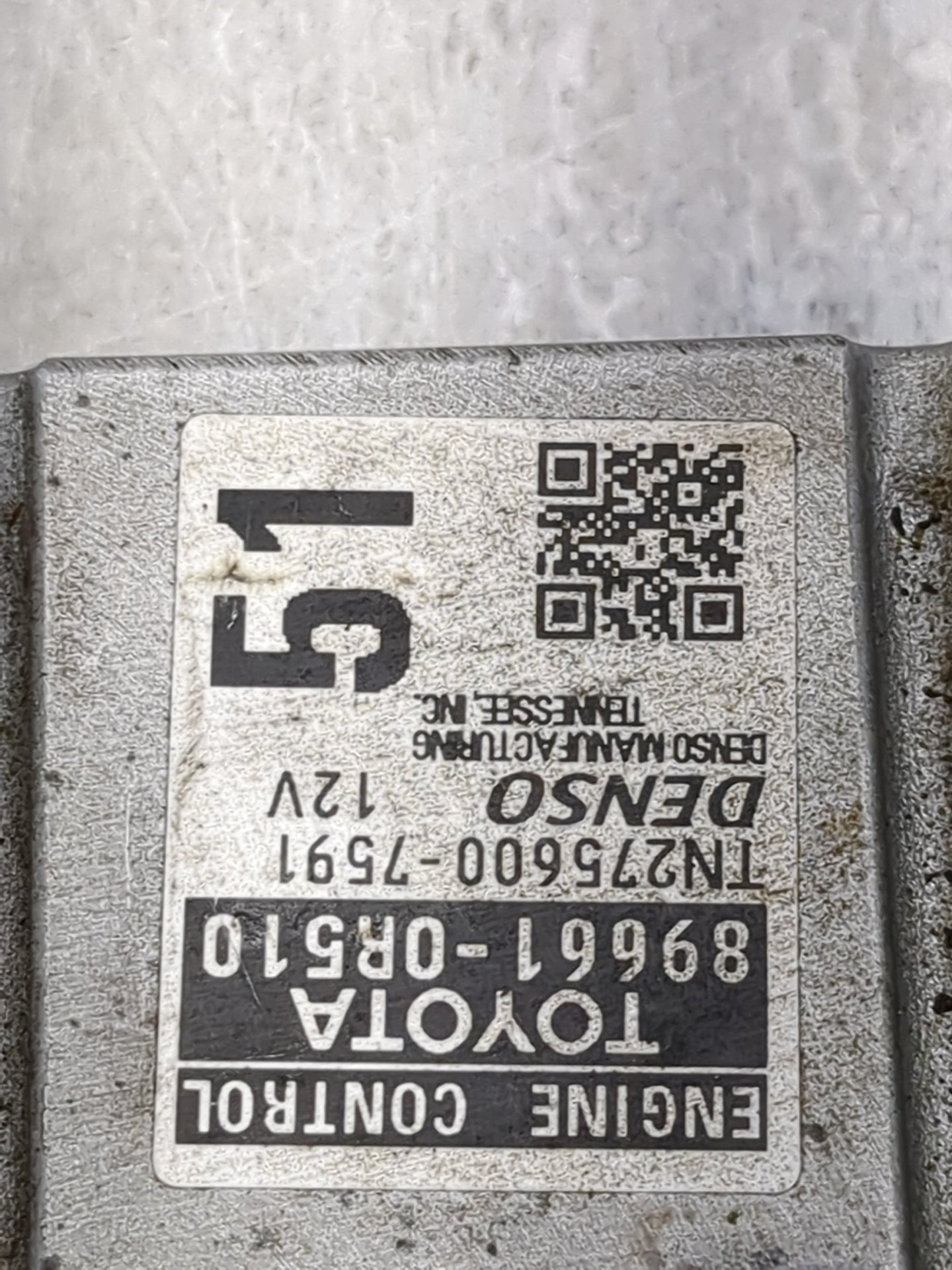 2016-2018 Toyota Rav4 PCM Engine Control Computer ECU ECM PCU OEM P/N:89661-0R510 1N275600-7591 Fits Fits 2016 2017 2018 OEM