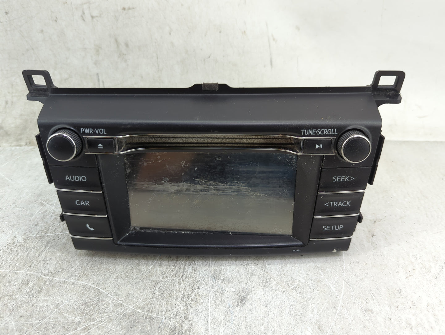 2016-2018 Toyota Rav4 Radio AM FM Cd Player Receiver Replacement P/N:86140-0R170 138000-9850C101 Fits Fits 2016 2017 2018 OE