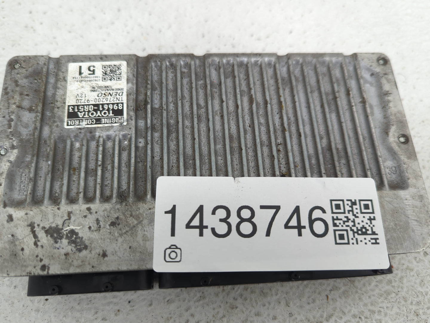 2016-2018 Toyota Rav4 PCM Engine Control Computer ECU ECM PCU OEM P/N:89661-0R513 TN276200-9720 Fits Fits 2016 2017 2018 OEM