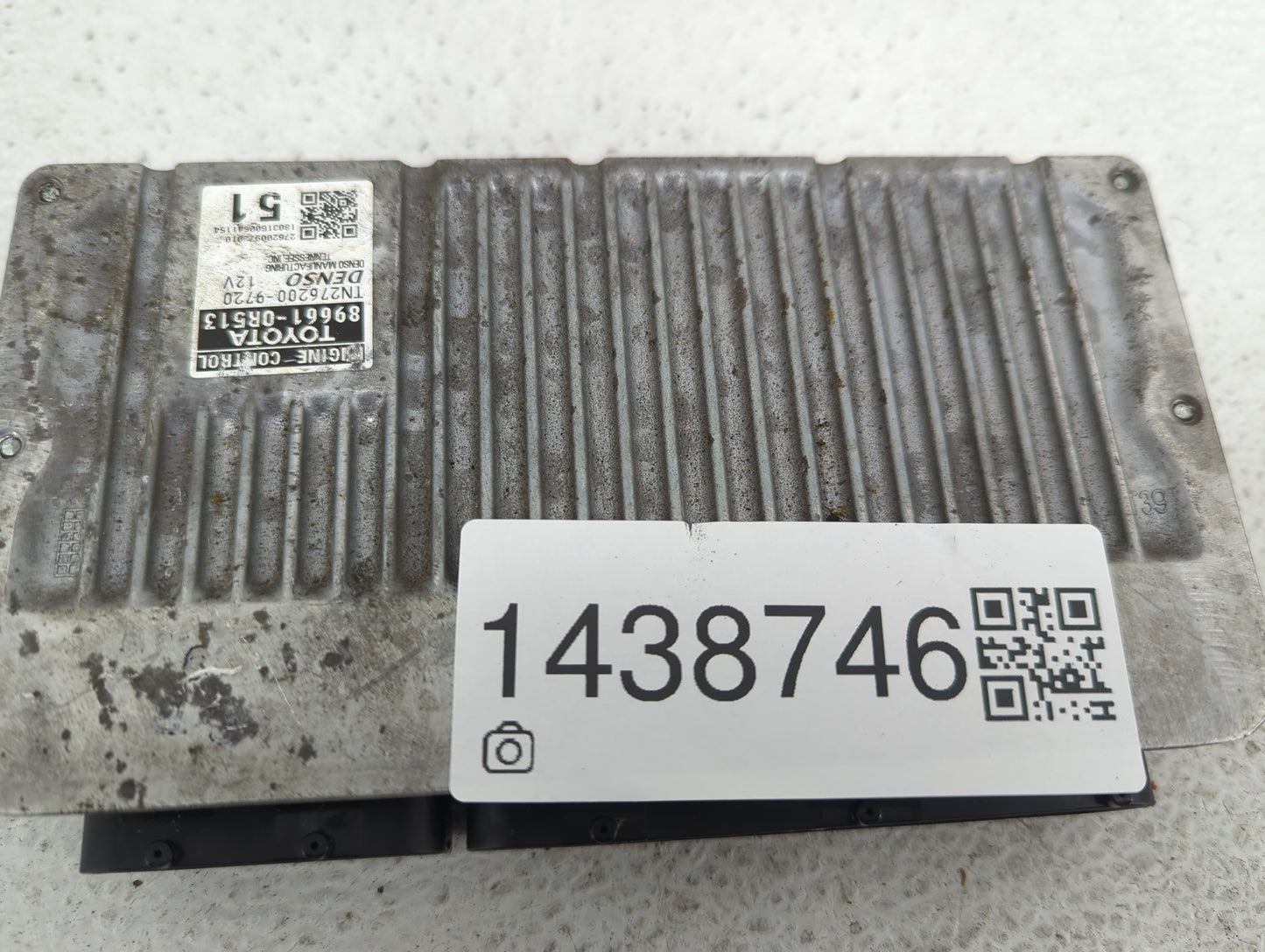 2016-2018 Toyota Rav4 PCM Engine Control Computer ECU ECM PCU OEM P/N:89661-0R513 TN276200-9720 Fits Fits 2016 2017 2018 OEM