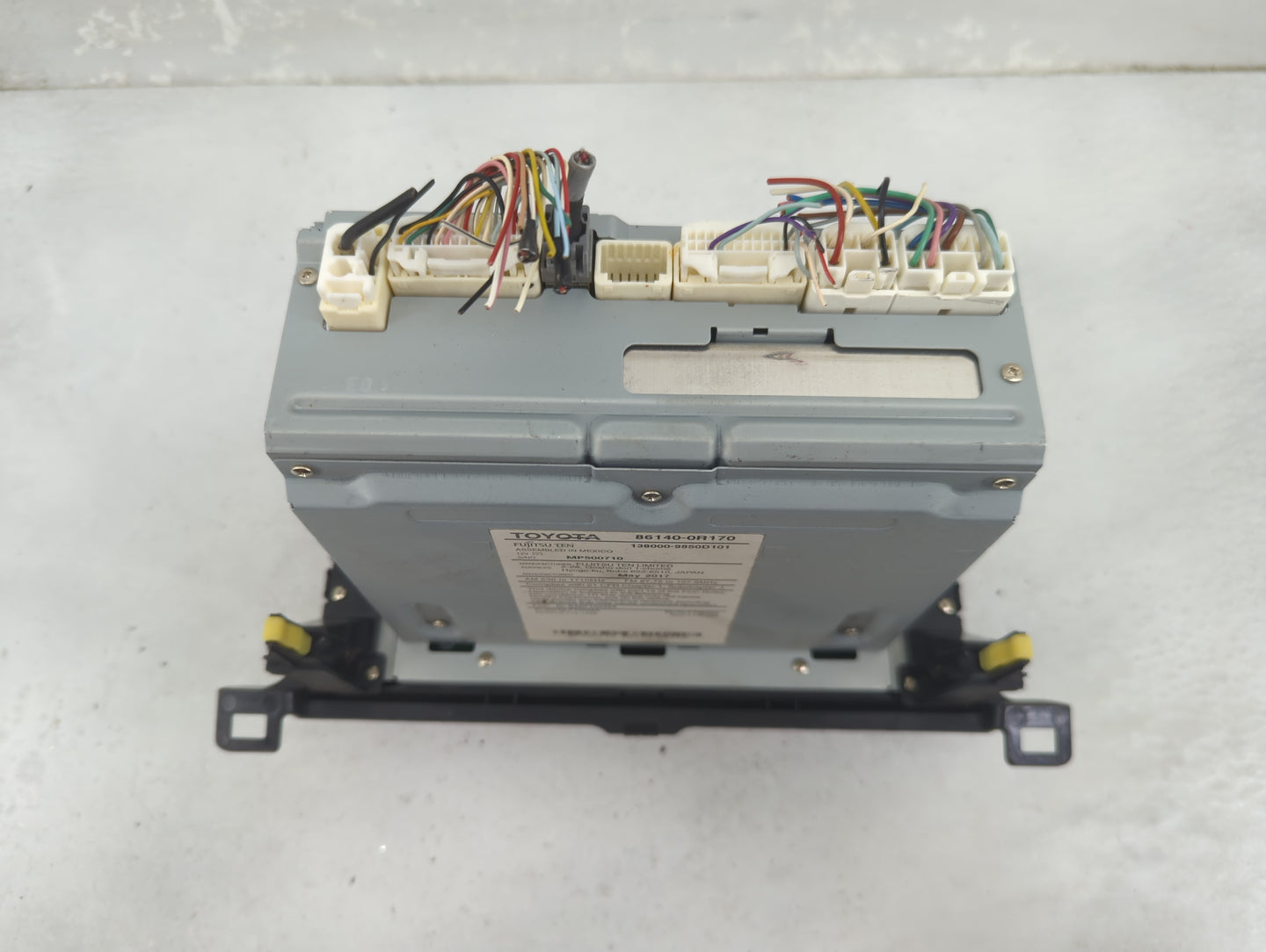 2016-2018 Toyota Rav4 Radio AM FM Cd Player Receiver Replacement P/N:86140-0R170 Fits Fits 2016 2017 2018 OEM Used Auto Part