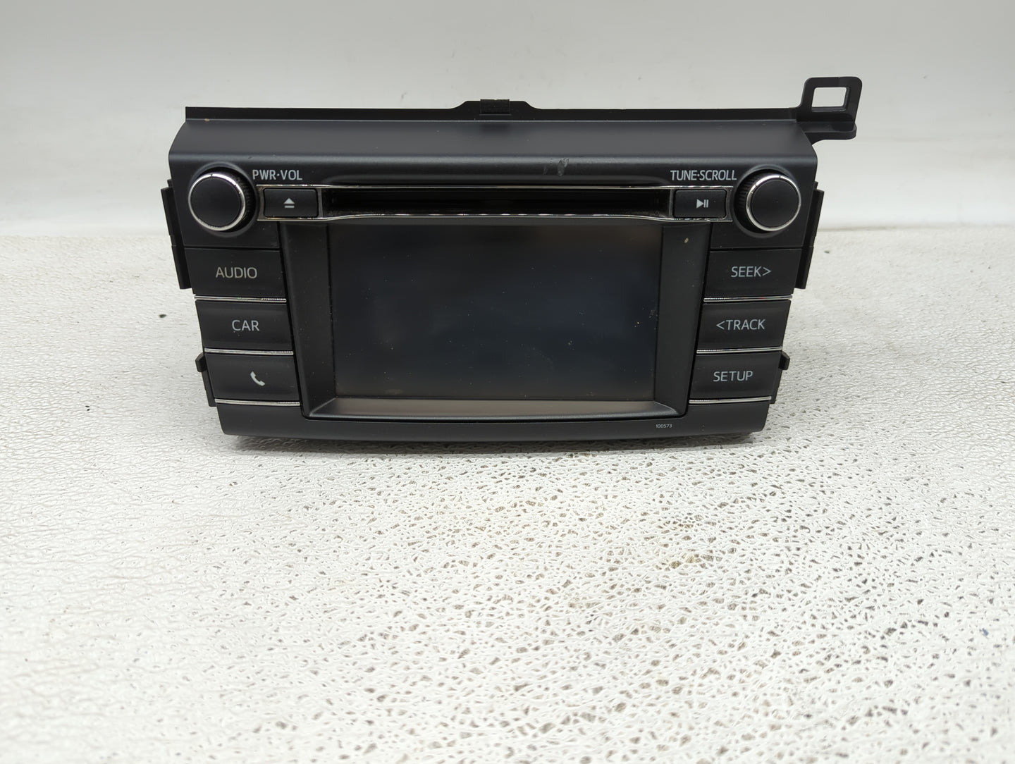 2016-2018 Toyota Rav4 Radio AM FM Cd Player Receiver Replacement P/N:86140-42110 Fits Fits 2016 2017 2018 OEM Used Auto Part