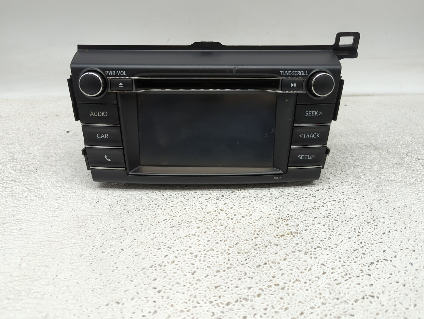 2016-2018 Toyota Rav4 Radio AM FM Cd Player Receiver Replacement P/N:86140-42110 Fits Fits 2016 2017 2018 OEM Used Auto Part