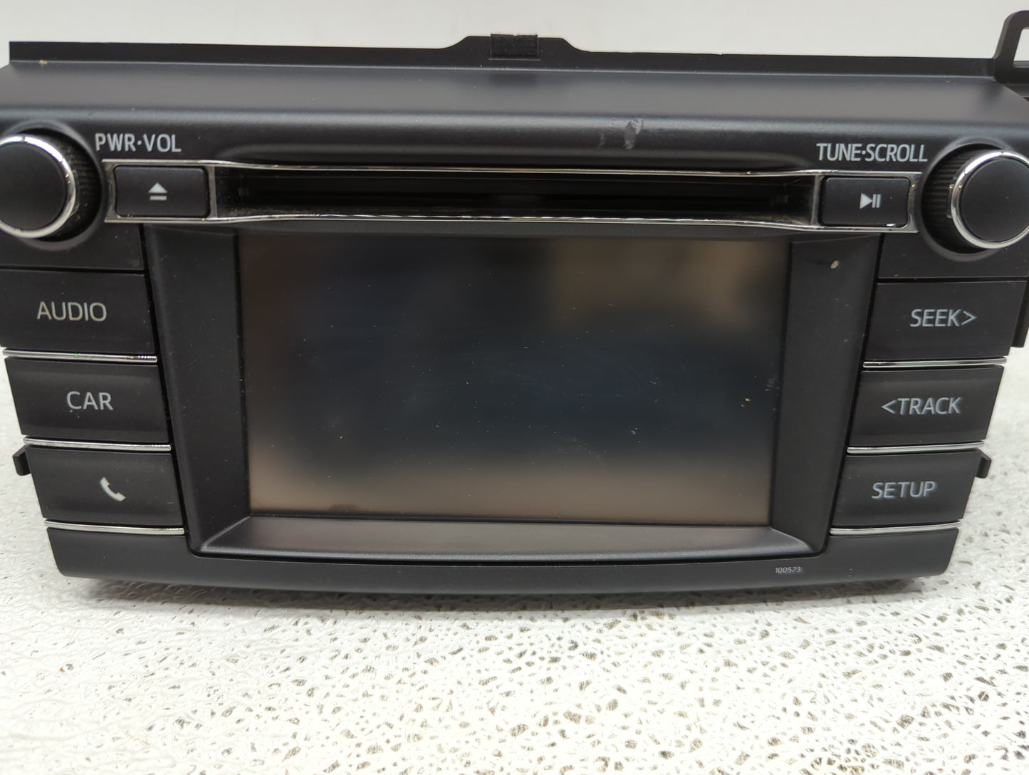 2016-2018 Toyota Rav4 Radio AM FM Cd Player Receiver Replacement P/N:86140-42110 Fits Fits 2016 2017 2018 OEM Used Auto Part