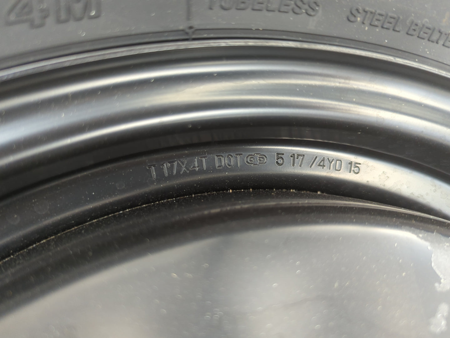 2013-2018 Toyota Rav4 Spare Donut Tire Wheel Rim Oem 1461747 - Oemusedautoparts1.com