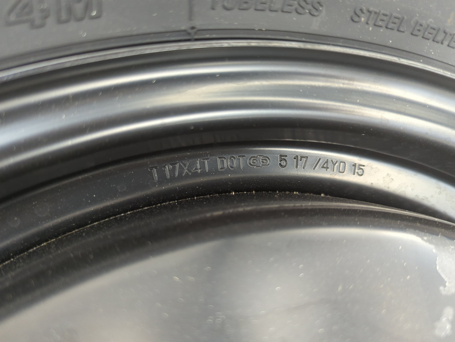 2013-2018 Toyota Rav4 Spare Donut Tire Wheel Rim Oem 1461747 - Oemusedautoparts1.com