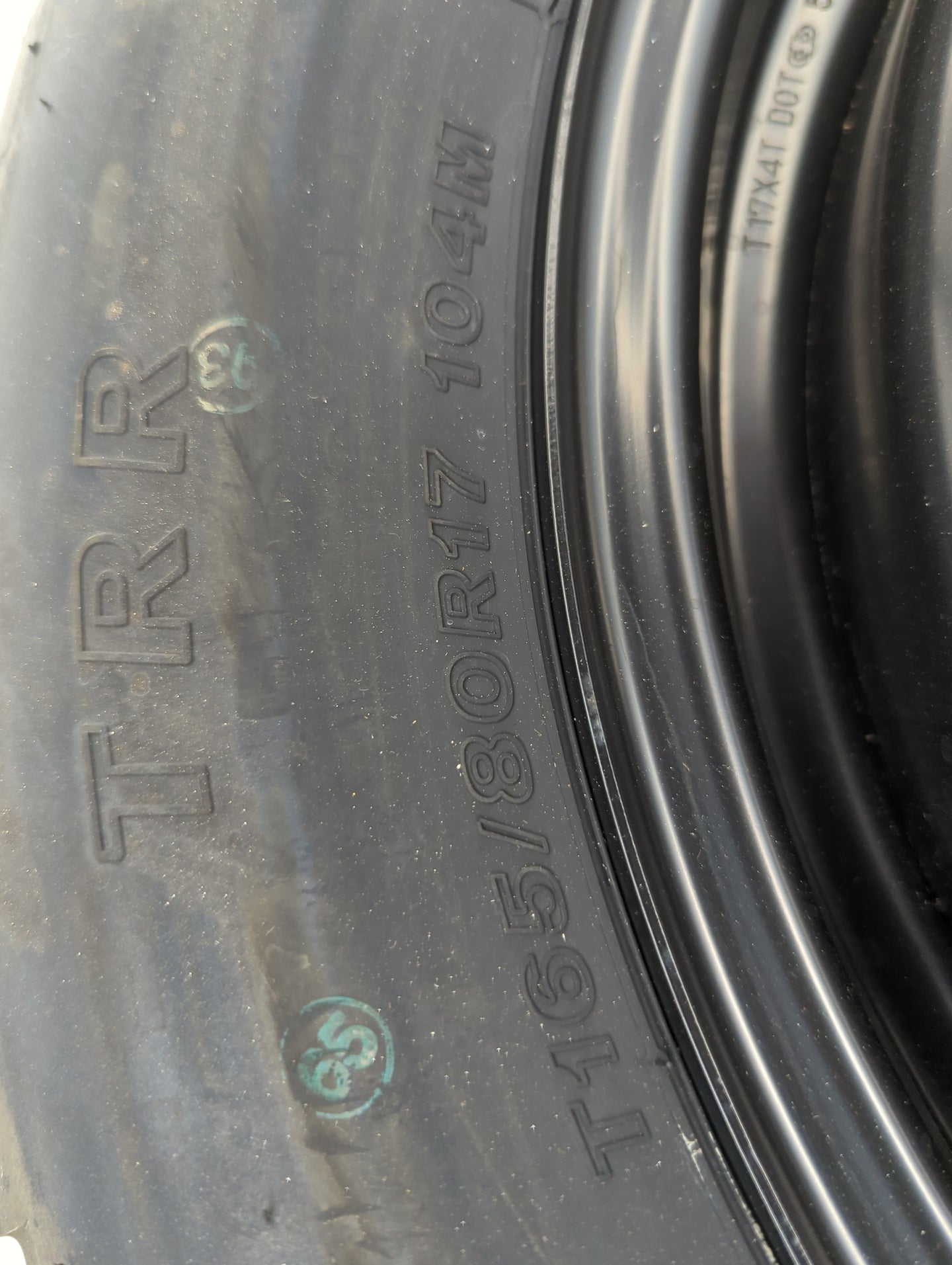 2013-2018 Toyota Rav4 Spare Donut Tire Wheel Rim Oem 1461747 - Oemusedautoparts1.com