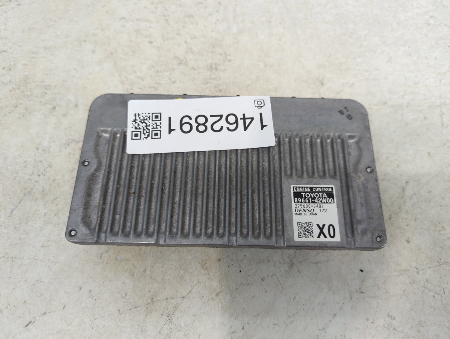 2016-2018 Toyota Rav4 PCM Engine Control Computer ECU ECM PCU OEM P/N:89661-42W00 275600-7481 Fits Fits 2016 2017 2018 OEM U