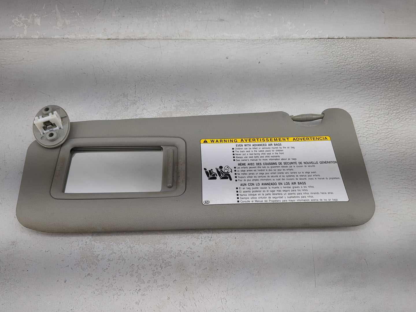2013-2018 Toyota Rav4 Sun Visor Shade Replacement Driver Left Mirror Fits Fits 2013 2014 2015 2016 2017 2018 OEM Used Auto P
