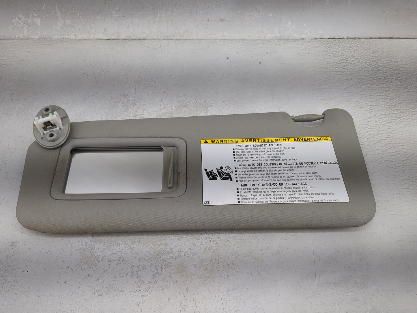 2013-2018 Toyota Rav4 Sun Visor Shade Replacement Driver Left Mirror Fits Fits 2013 2014 2015 2016 2017 2018 OEM Used Auto P