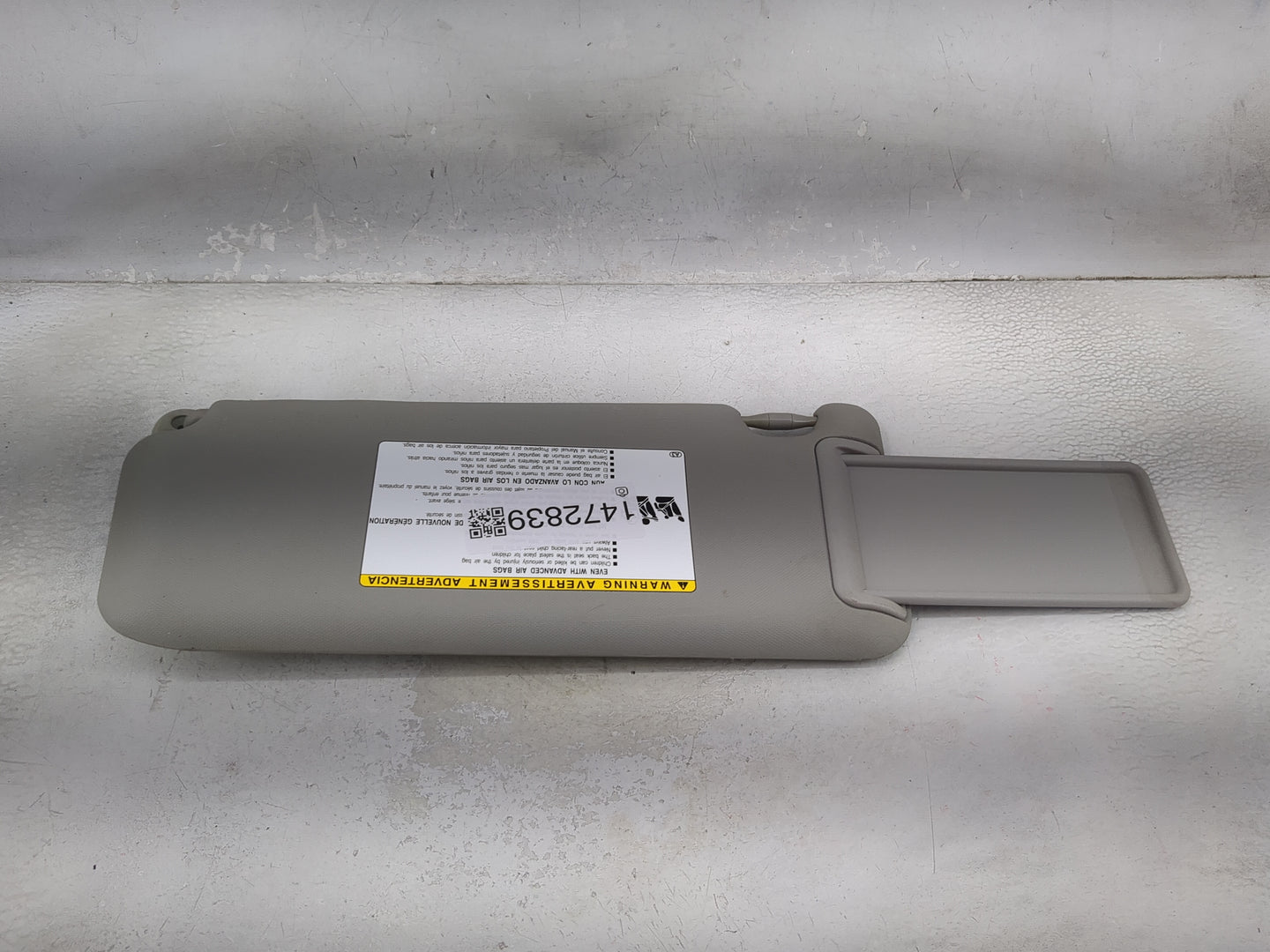 2013-2018 Toyota Rav4 Sun Visor Shade Replacement Passenger Right Mirror Fits Fits 2013 2014 2015 2016 2017 2018 OEM Used Au