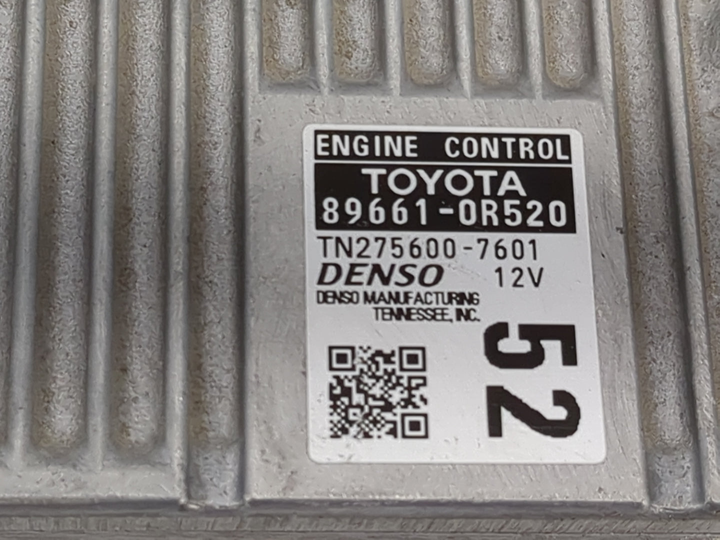 2016-2018 Toyota Rav4 PCM Engine Control Computer ECU ECM PCU OEM P/N:89661-0R520 TN275600-7601 Fits Fits 2016 2017 2018 OEM