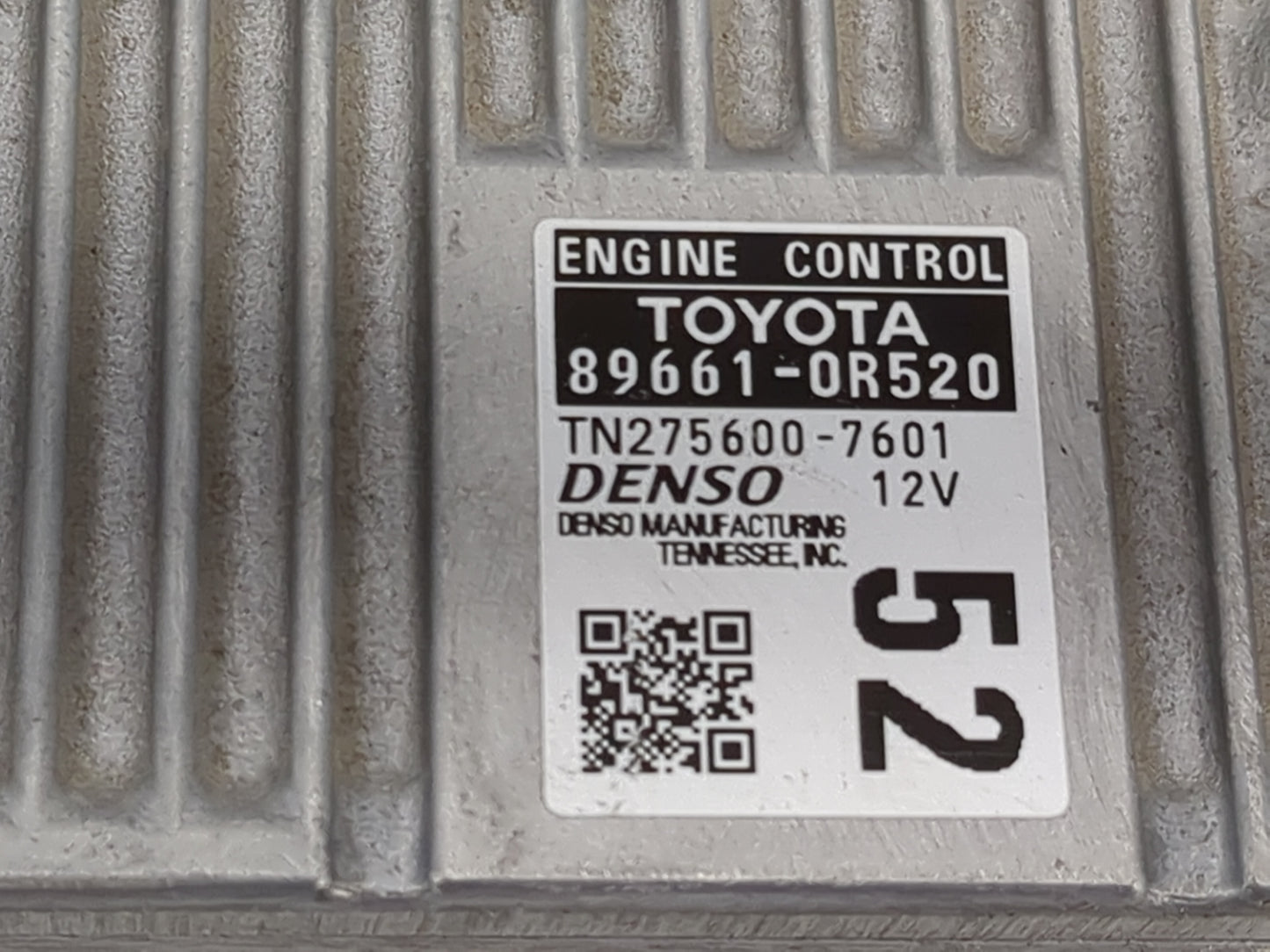 2016-2018 Toyota Rav4 PCM Engine Control Computer ECU ECM PCU OEM P/N:89661-0R520 TN275600-7601 Fits Fits 2016 2017 2018 OEM