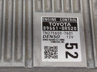 2016-2018 Toyota Rav4 PCM Engine Control Computer ECU ECM PCU OEM P/N:89661-0R520 TN275600-7601 Fits Fits 2016 2017 2018 OEM