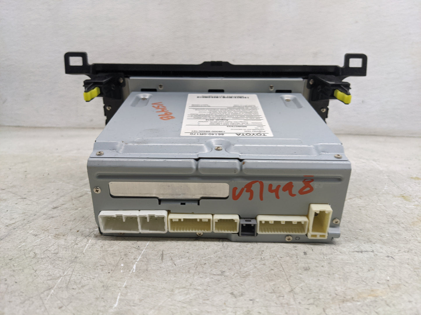 2016-2018 Toyota Rav4 Radio AM FM Cd Player Receiver Replacement P/N:86140-0R170 138000-9850C101, FT0049A Fits Fits 2016 201