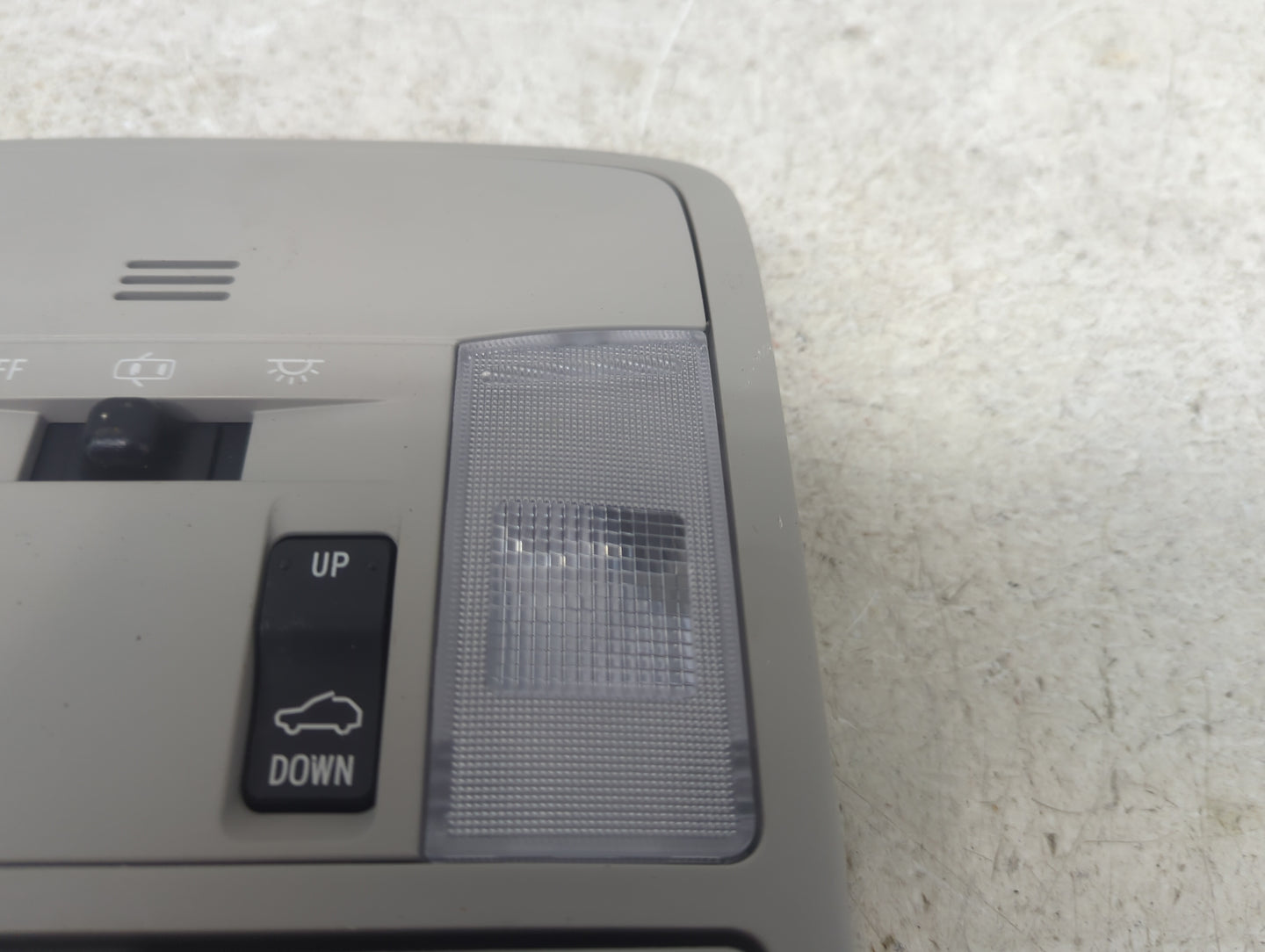 2016-2018 Toyota Rav4 Overhead Console W/rear Climate Control Gray 1482727 - Oemusedautoparts1.com