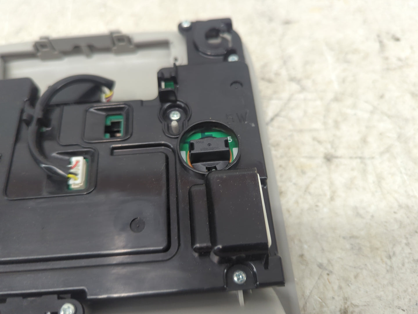 2016-2018 Toyota Rav4 Overhead Console W/rear Climate Control Gray 1482727 - Oemusedautoparts1.com