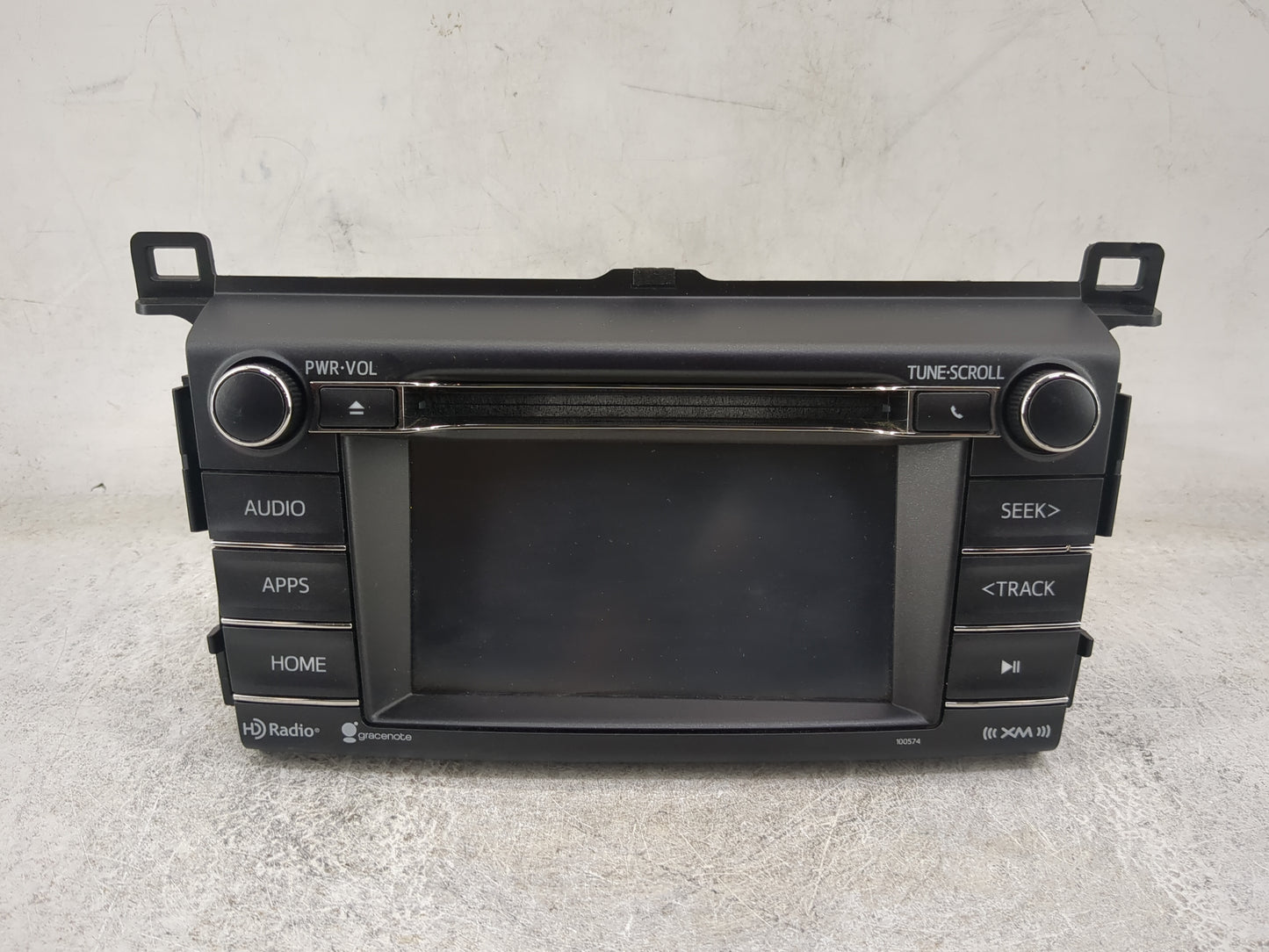 2016-2018 Toyota Rav4 Radio AM FM Cd Player Receiver Replacement P/N:86140-42460 138000-9870F101 Fits Fits 2016 2017 2018 OE
