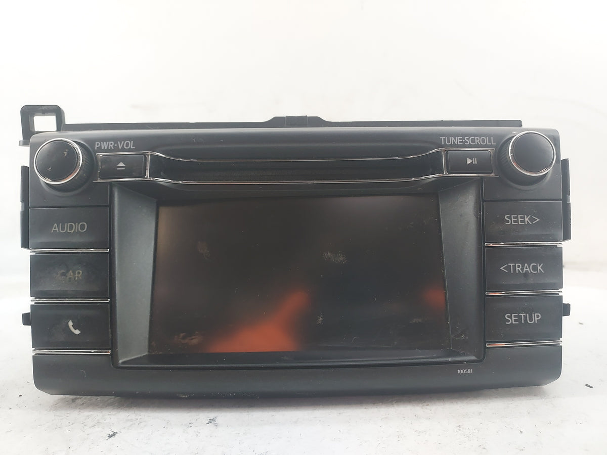 2016-2018 Toyota Rav4 Radio AM FM Cd Player Receiver Replacement P/N:86140-0R170 138000-9850D101, FT0049A Fits Fits 2016 201