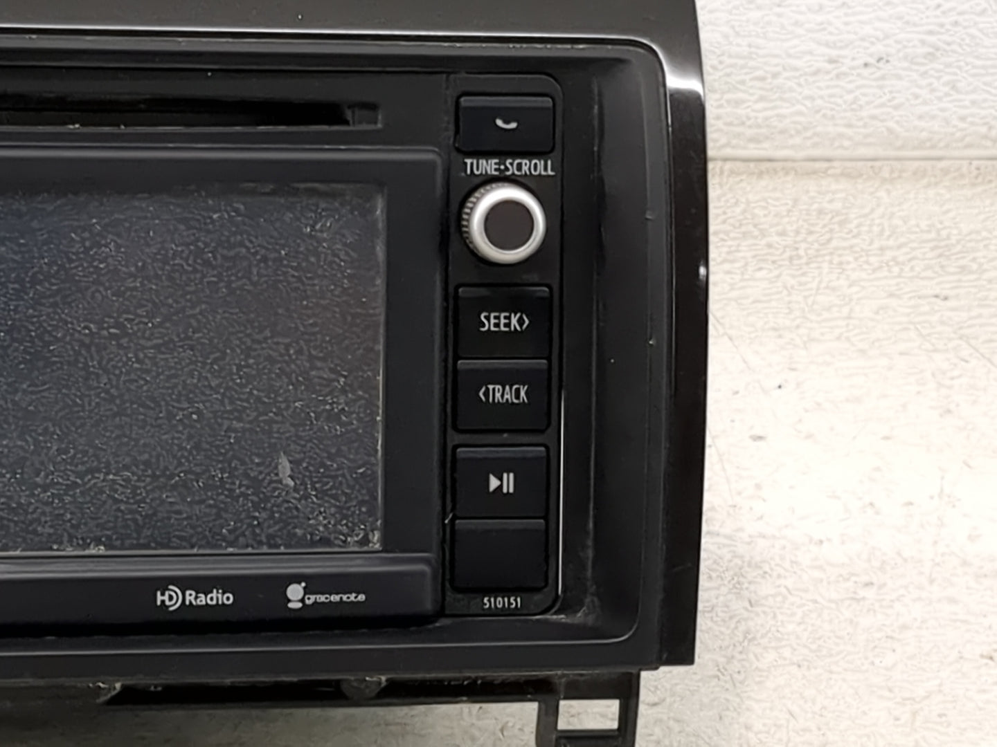 2016-2017 Toyota Sequoia Radio AM FM Cd Player Receiver Replacement P/N:86140-0C150 CV-VT45E1*X Fits Fits 2016 2017 OEM Used