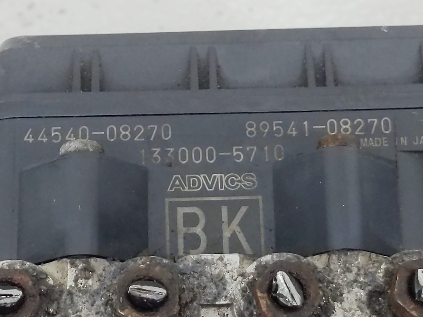 2017 Toyota Sienna ABS Pump Control Module Replacement P/N:133000-5710 89541-08270, 44540-08270 Fits OEM Used Auto Parts - O