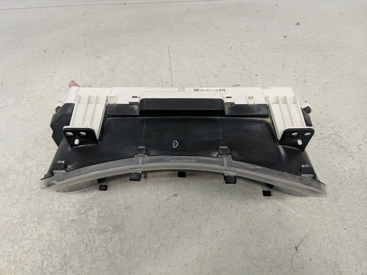 2017 Toyota Sienna Instrument Cluster Speedometer Gauges Fits OEM Used Auto Parts - Oemusedautoparts1.com