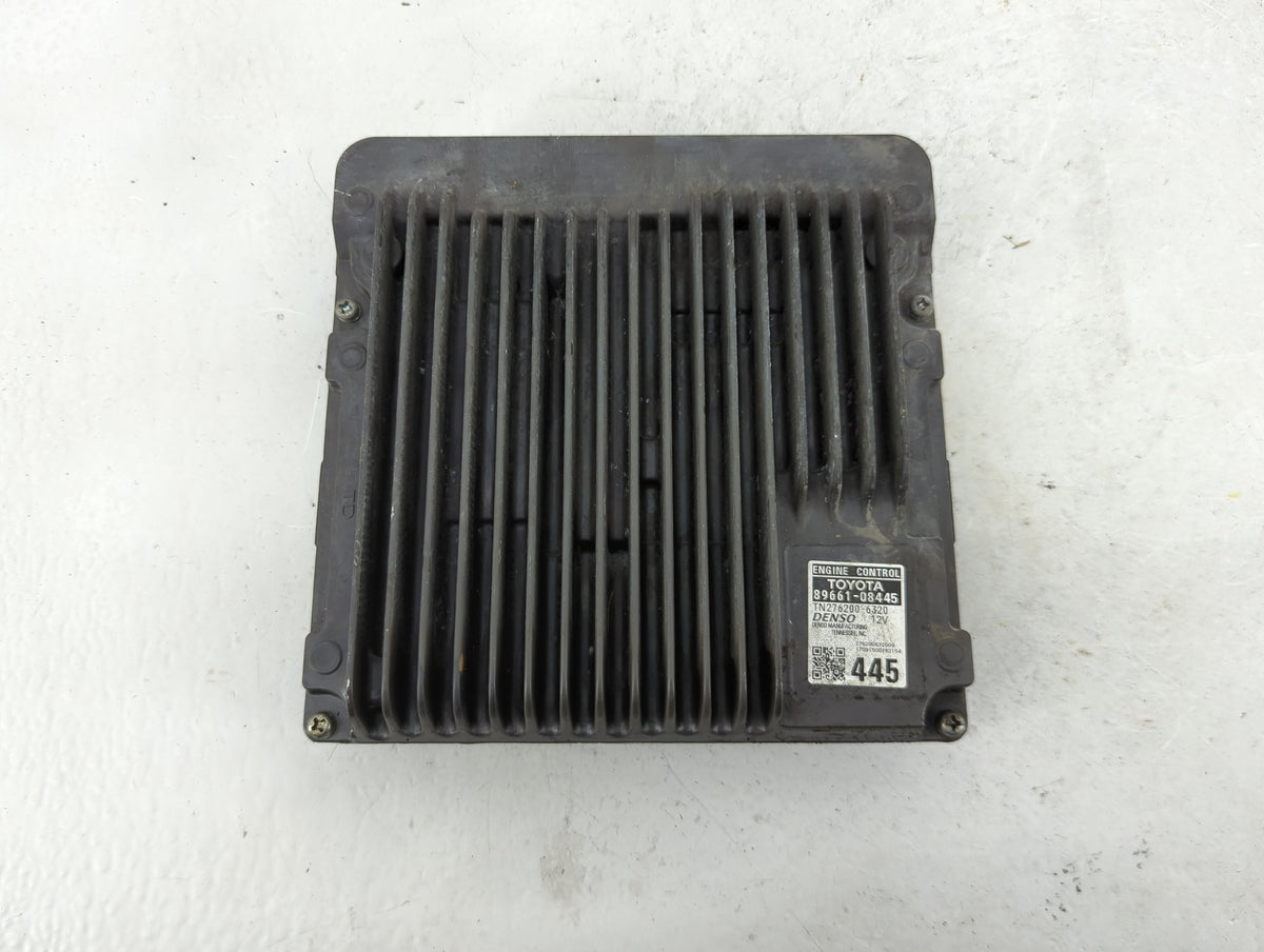 2017 Toyota Sienna PCM Engine Control Computer ECU ECM PCU OEM P/N:89661-08445 OEM Used Auto Parts - Oemusedautoparts1.com