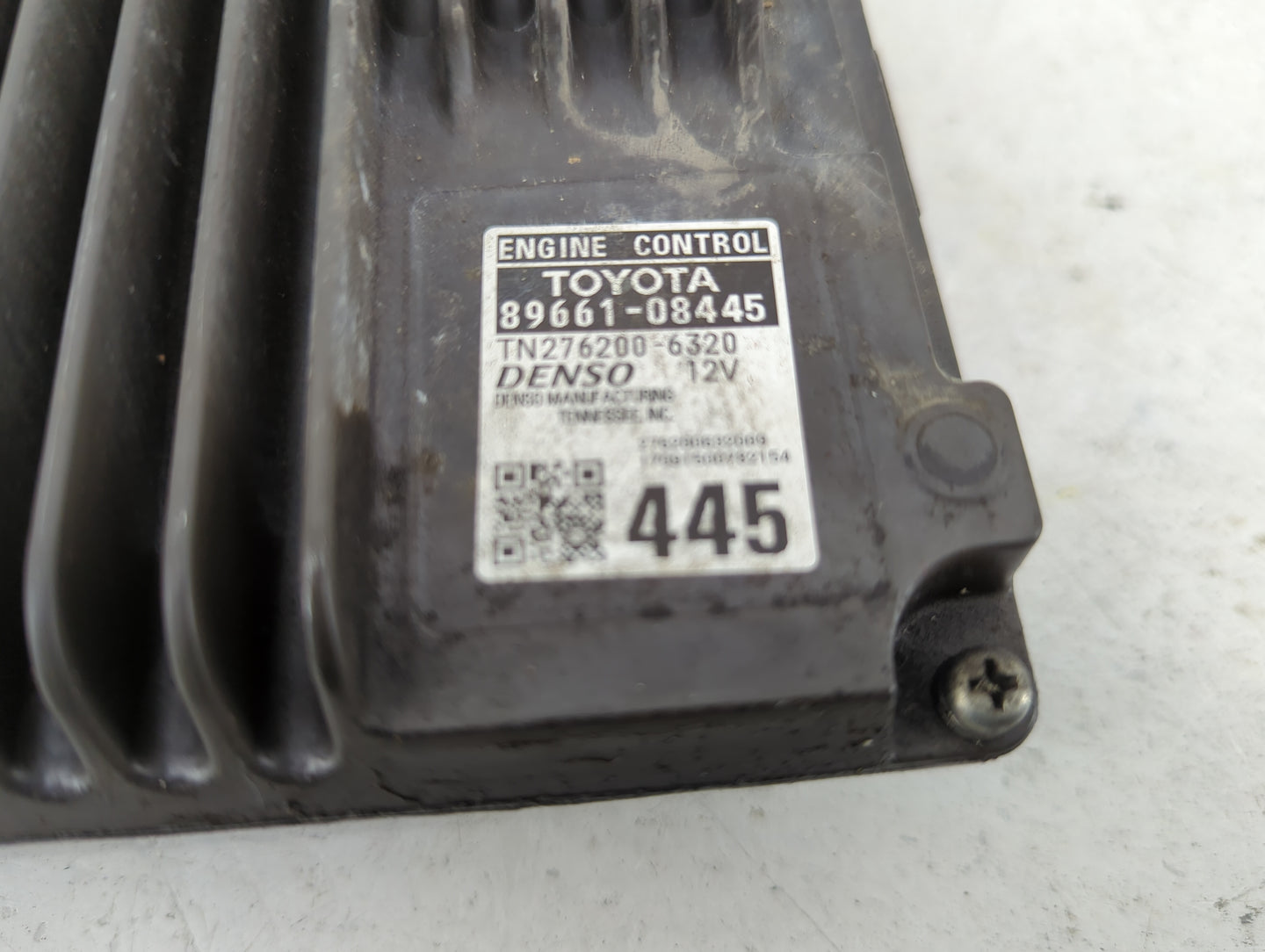 2017 Toyota Sienna PCM Engine Control Computer ECU ECM PCU OEM P/N:89661-08445 Fits OEM Used Auto Parts - Oemusedautoparts1.