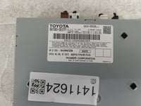 2016-2017 Toyota Sienna Radio AM FM Cd Player Receiver Replacement P/N:86180-0E011 Fits Fits 2016 2017 OEM Used Auto Parts -