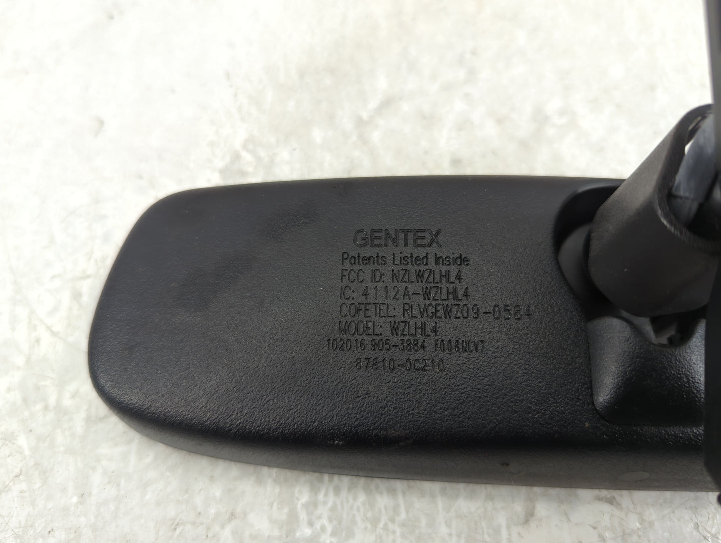 2015-2017 Toyota Sienna Interior Rear View Mirror Replacement OEM P/N:4112A-WZLHL4 Fits Fits 2015 2016 2017 OEM Used Auto Pa