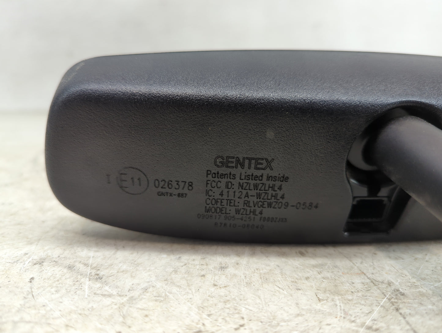 2015-2017 Toyota Sienna Interior Rear View Mirror Replacement OEM P/N:E11026378 Fits Fits 2015 2016 2017 OEM Used Auto Parts