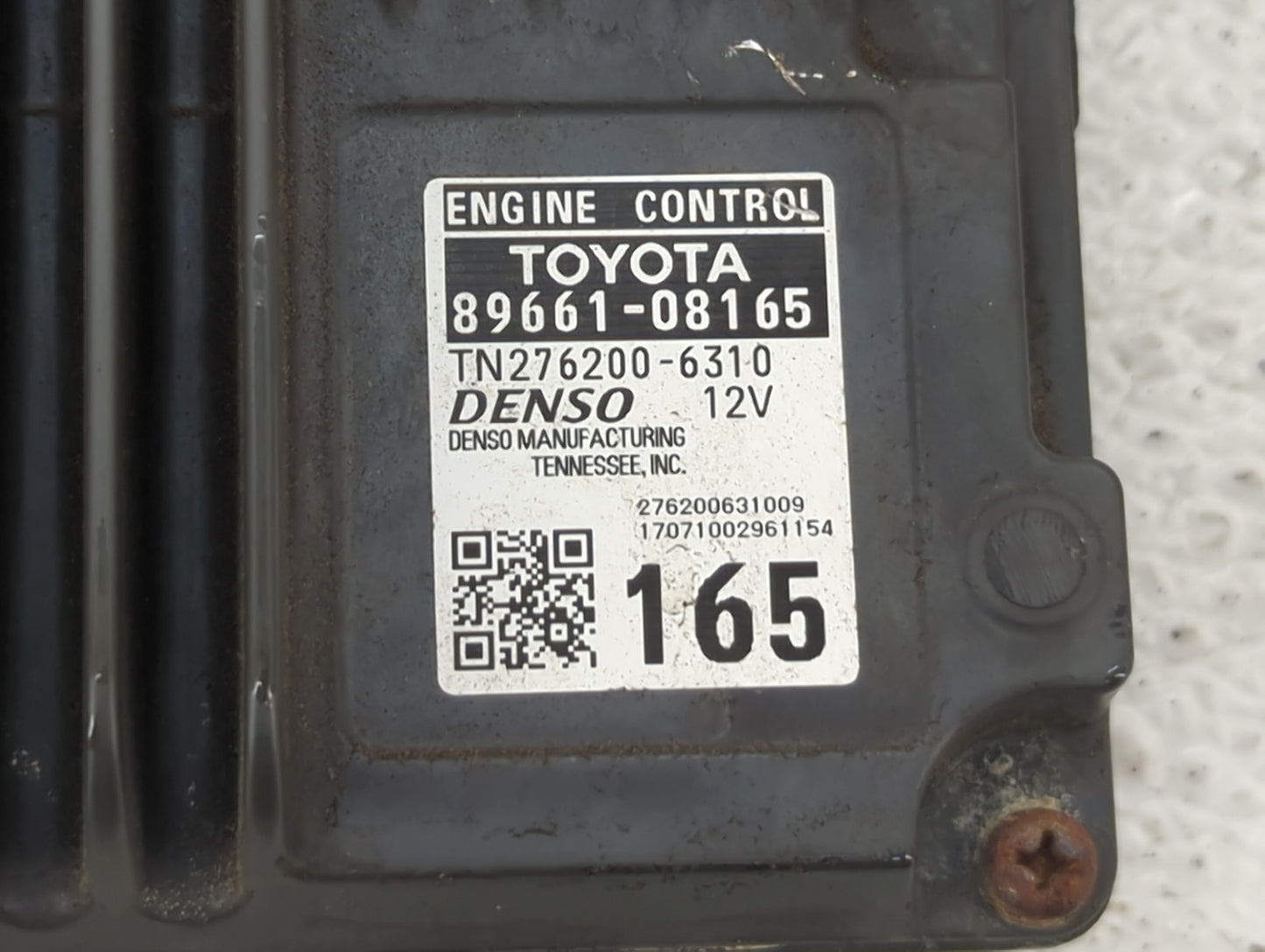 2017 Toyota Sienna PCM Engine Control Computer ECU ECM PCU OEM P/N:89661-08163 89661-08165 Fits OEM Used Auto Parts - Oemuse