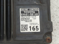 2017 Toyota Sienna PCM Engine Control Computer ECU ECM PCU OEM P/N:89661-08163 89661-08165 Fits OEM Used Auto Parts - Oemuse
