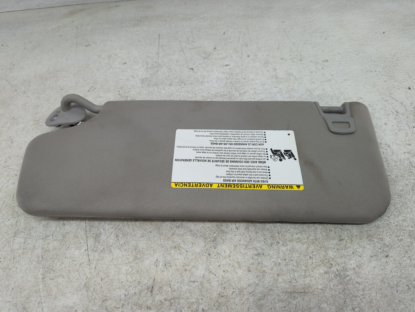 2015-2020 Toyota Sienna Sun Visor Shade Replacement Passenger Right Mirror Fits Fits 2015 2016 2017 2018 2019 2020 OEM Used 