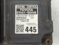2017 Toyota Sienna PCM Engine Control Computer ECU ECM PCU OEM P/N:89661-08445 TN276200-6320 Fits OEM Used Auto Parts - Oemu
