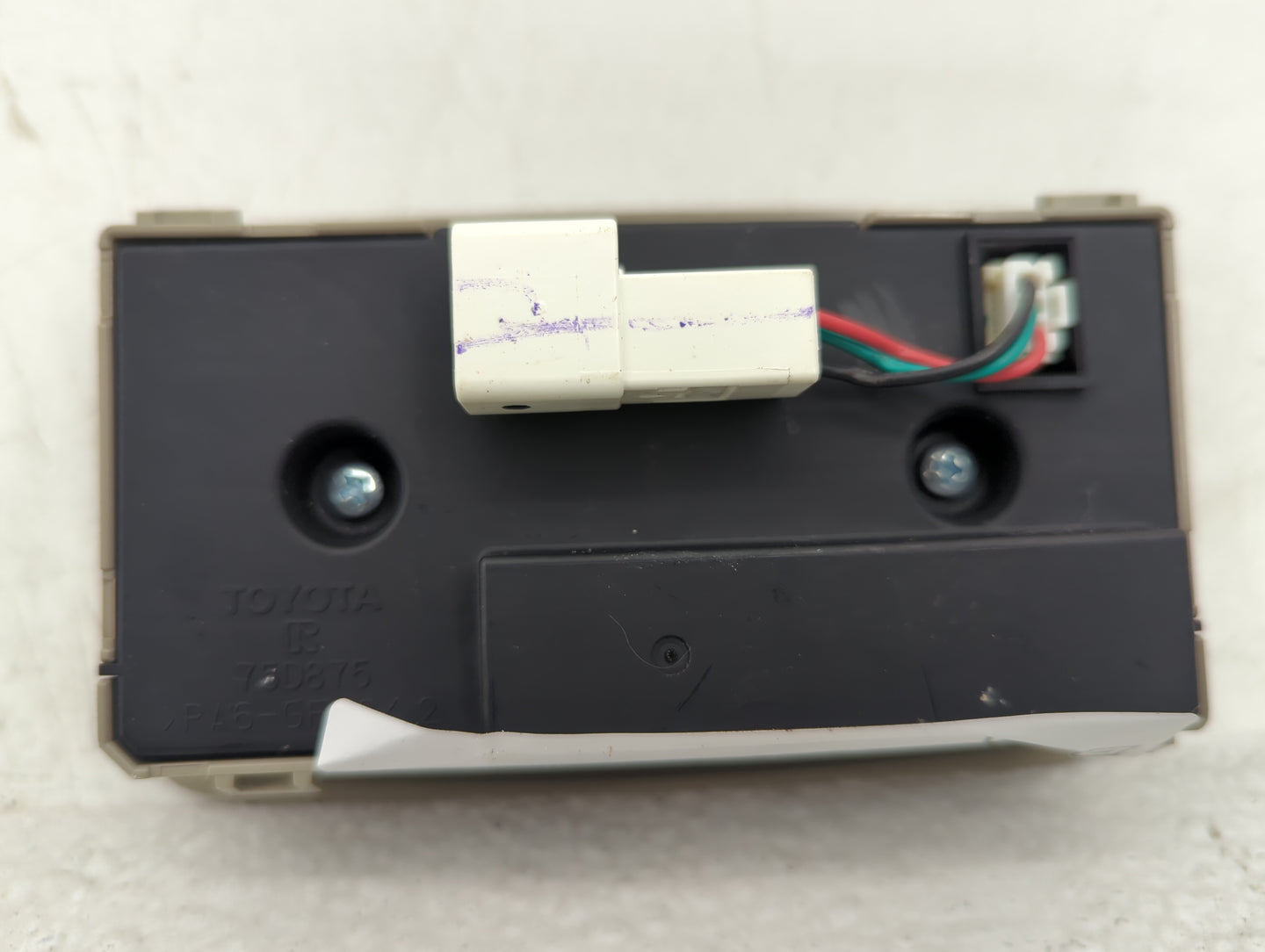 2015-2020 Toyota Sienna Climate Control Module Temperature AC/Heater Replacement P/N:75D875 Fits OEM Used Auto Parts - Oemus