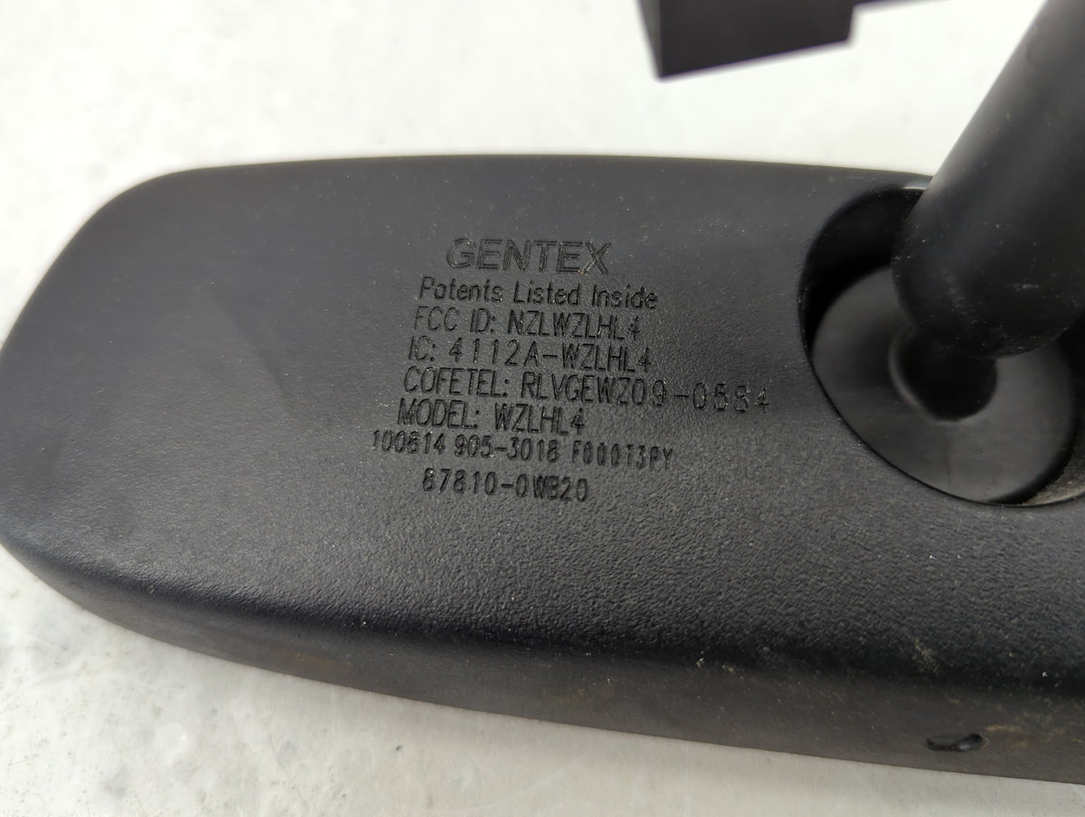 2015-2017 Toyota Sienna Interior Rear View Mirror Replacement OEM P/N:87810-0WB20 4112A WZLHL4 Fits Fits 2015 2016 2017 OEM 