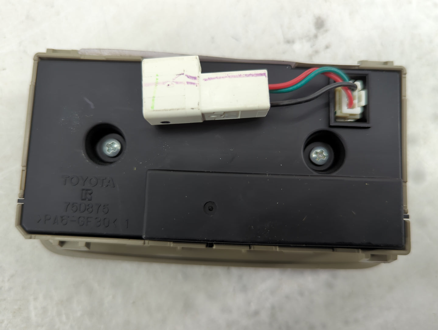 2015-2020 Toyota Sienna Climate Control Module Temperature AC/Heater Replacement P/N:75D875 Fits OEM Used Auto Parts - Oemus