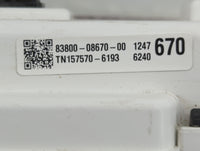 2017 Toyota Sienna Speedometer Instrument Cluster Gauges 1458263 - Oemusedautoparts1.com