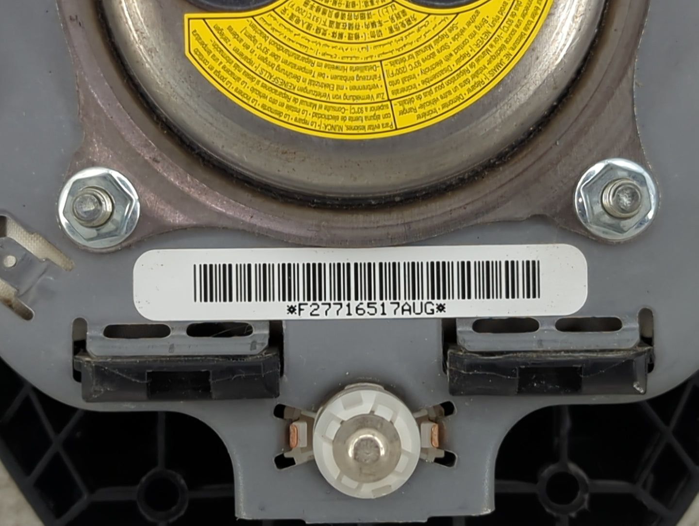 2017 Toyota Sienna Air Bag Driver Left Steering Wheel Mounted Black - Oemusedautoparts1.com