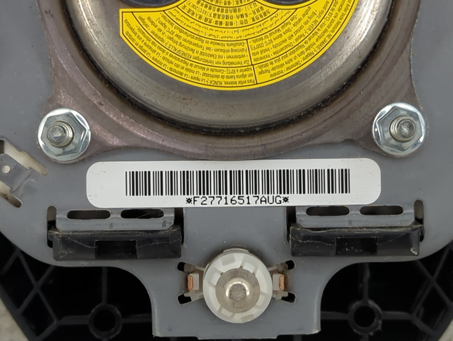 2017 Toyota Sienna Air Bag Driver Left Steering Wheel Mounted Black - Oemusedautoparts1.com
